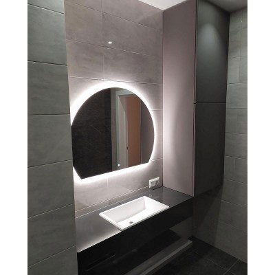 ЗЕРКАЛО FANCY MARBLE SAONA 65 СМ C ПОДСВЕТКОЙ С СЕНСОРОМ , фото 1